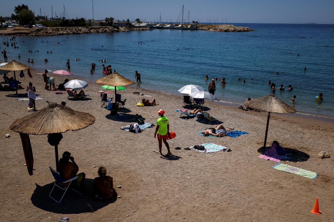 FILE PHOTO: Greece is hit by a heatwave for a second day