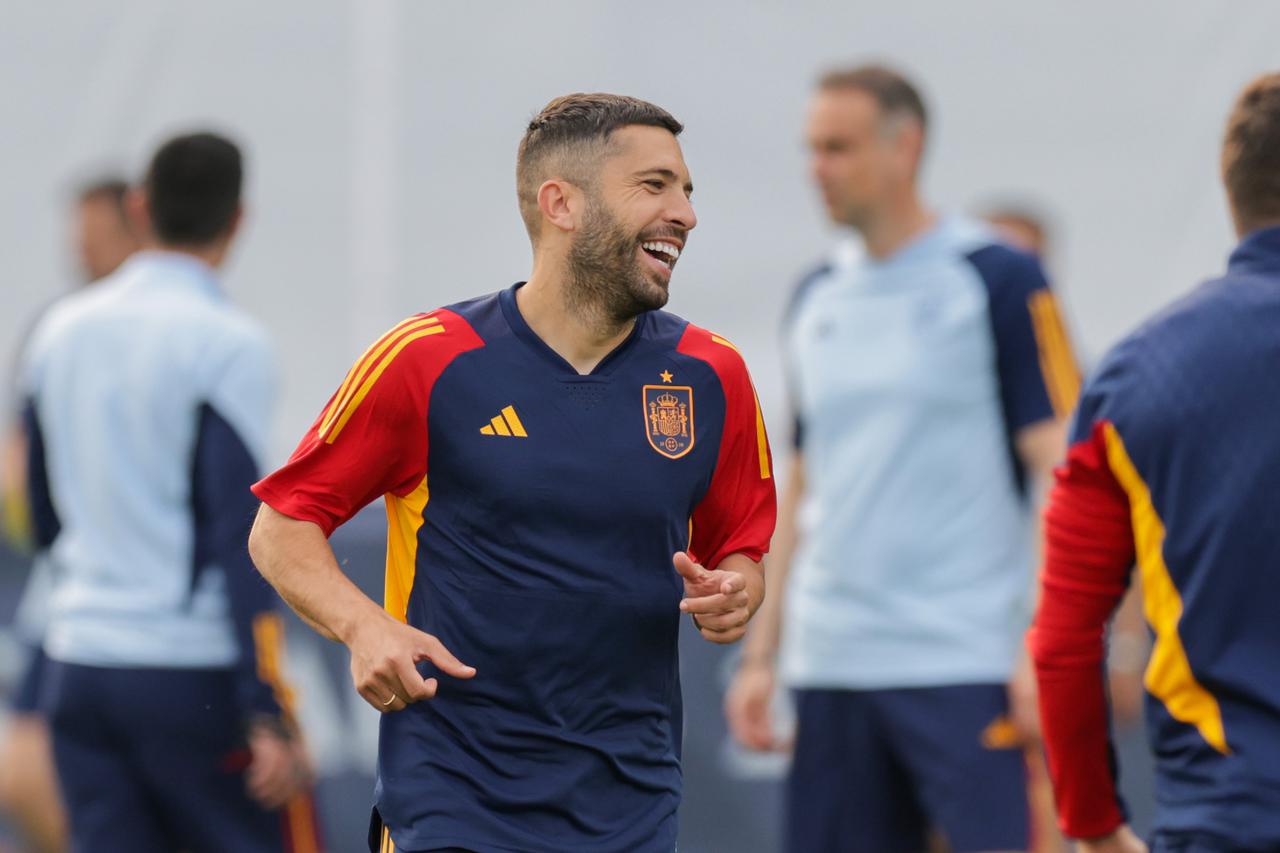 Rotterdam: Trening španjolske nogometne reprezentacije uo?i sutrašnjeg finala