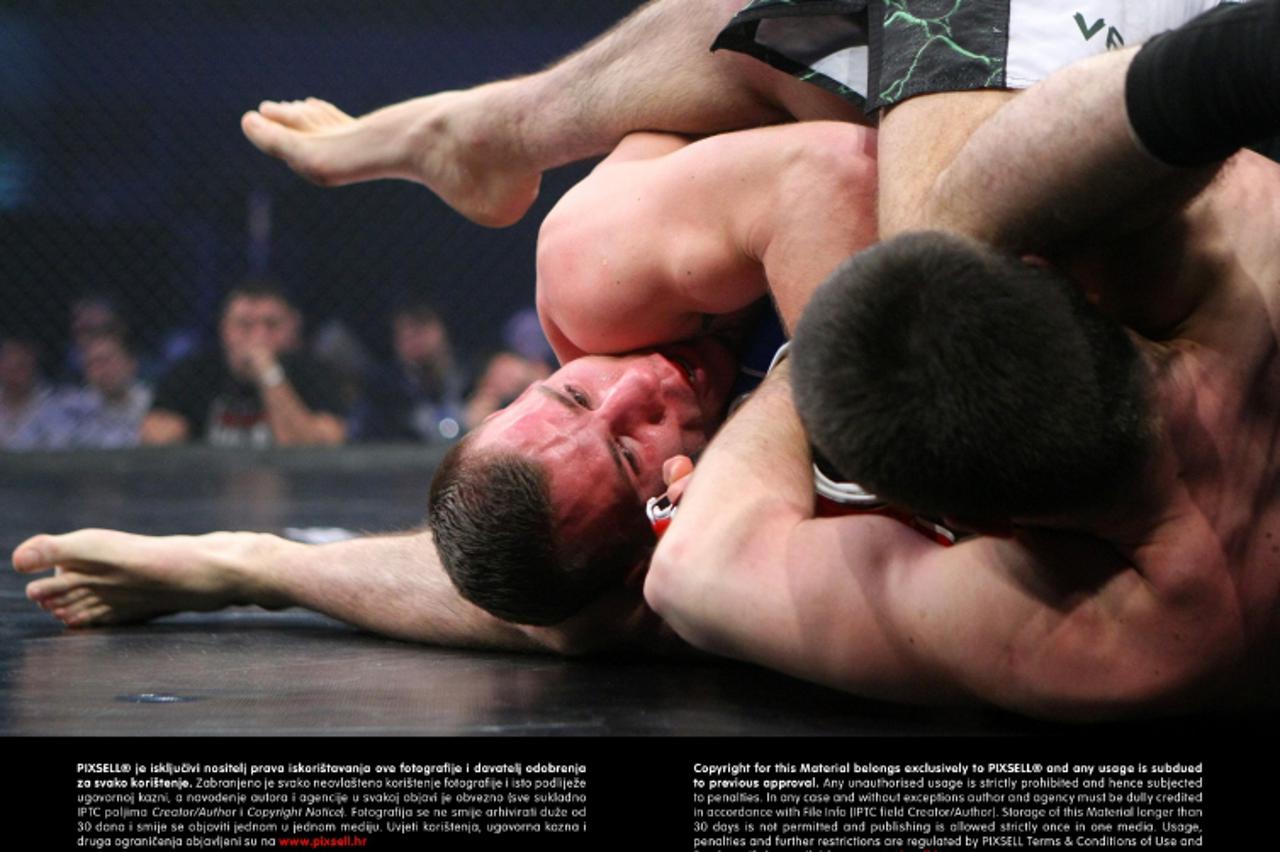 '02.03.2013., Zagreb, - 2. kolo hrvatske MMA lige KC Drazen Petrovic. Photo: Petar Glebov/PIXSELL'