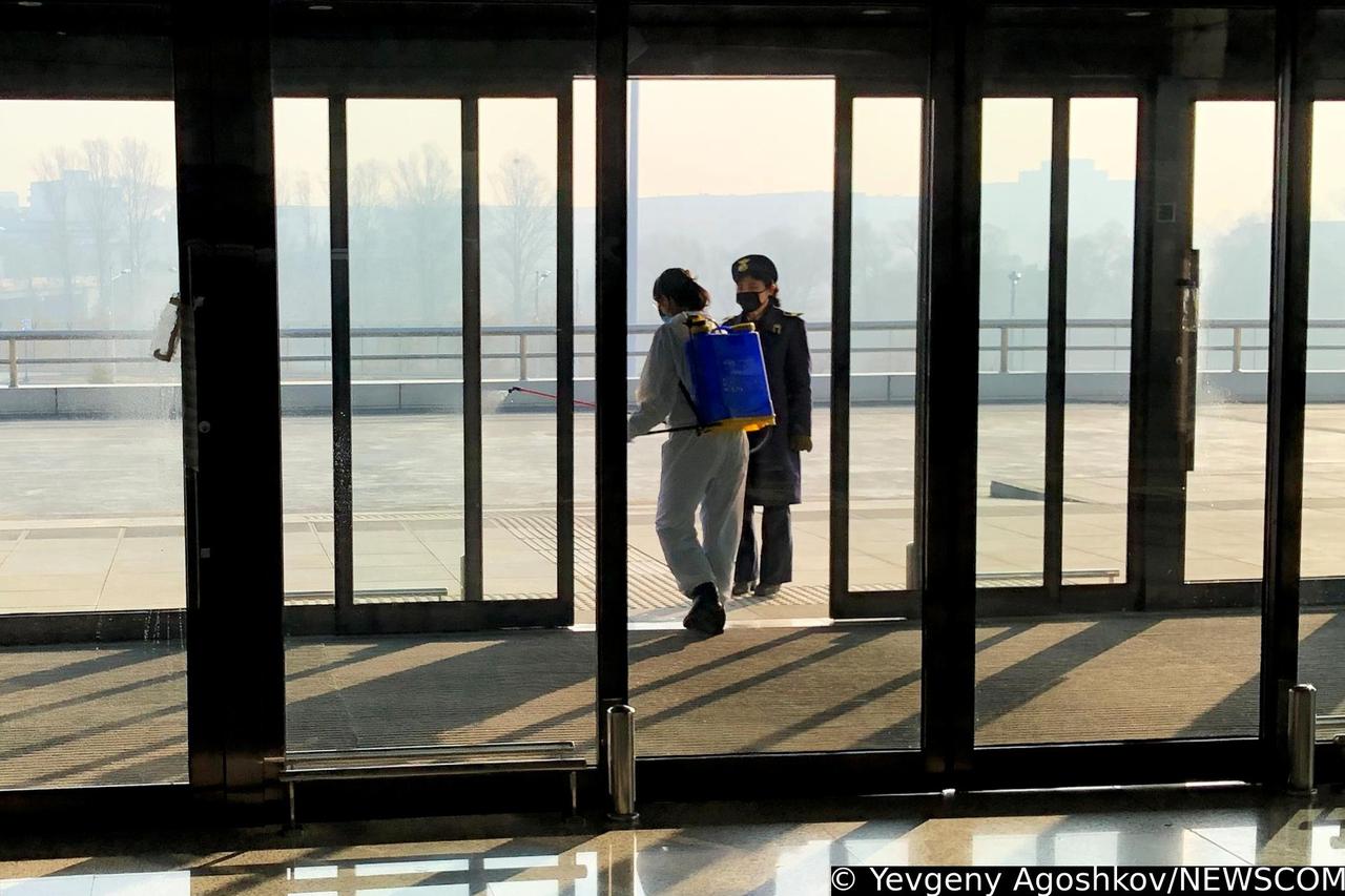 Situation at Pyongyang Airport