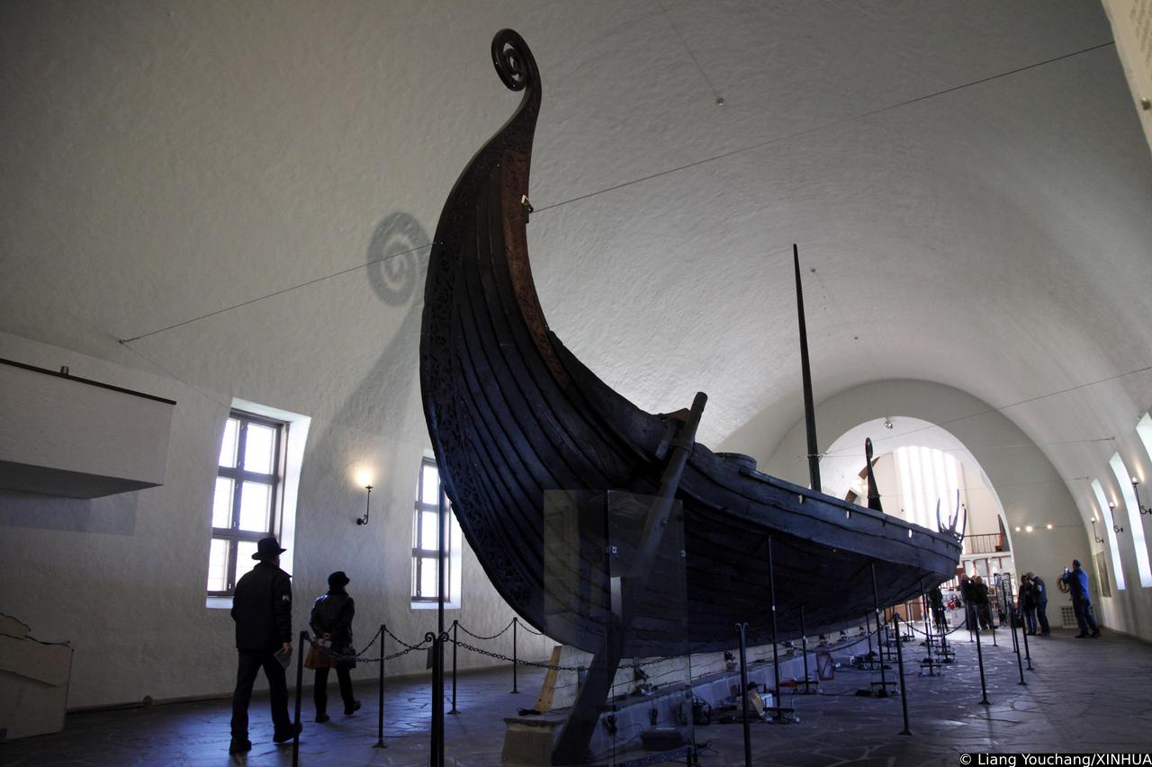 NORWAY-OSLO-VIKING SHIPS