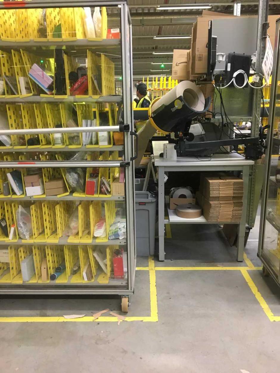 Amazonov logistički centar u Njemačkoj