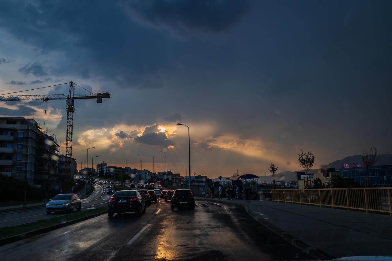 Poslijepodne u Splitu nakon prolaska olujnog oblaka