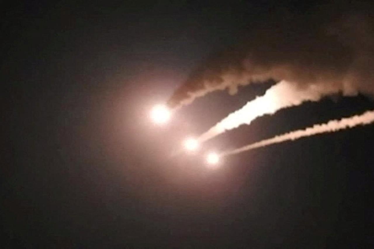 Iran launches missiles towards Israel at an unknown location
