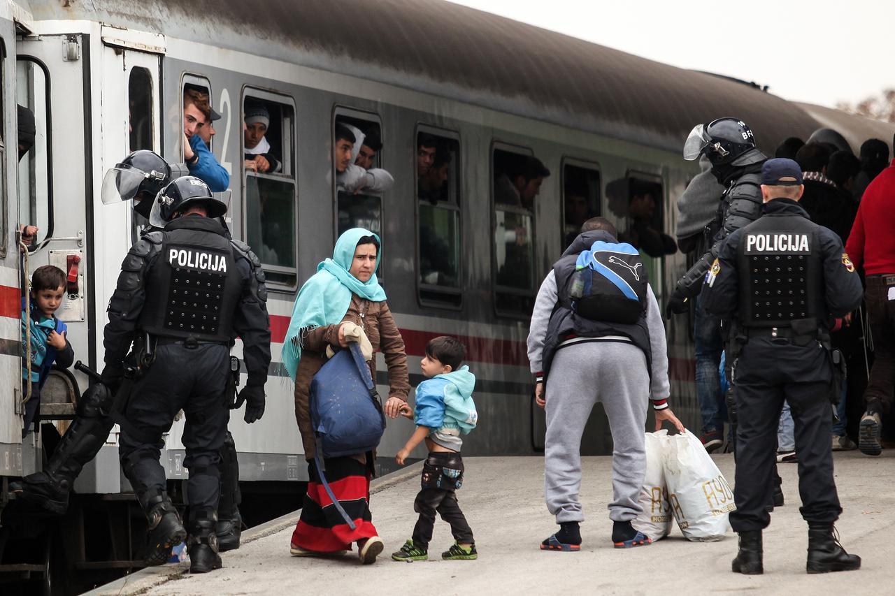 Migranti vlak