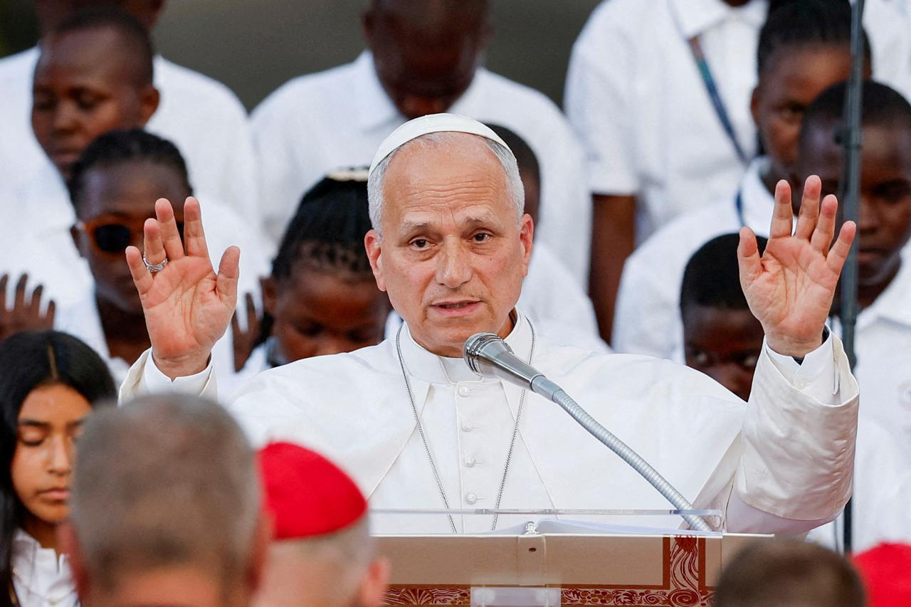 FILE PHOTO: "Canticle of Peace" event as part of the celebrations marking 800 years since the death of St. Francis of Assisi, in Castel Gandolfo