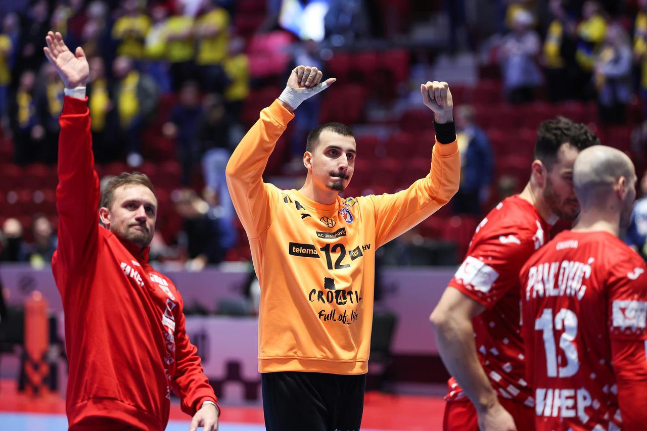 Susret Švedske i Hrvatske u prvom krugu EHF Europskog prvenstva