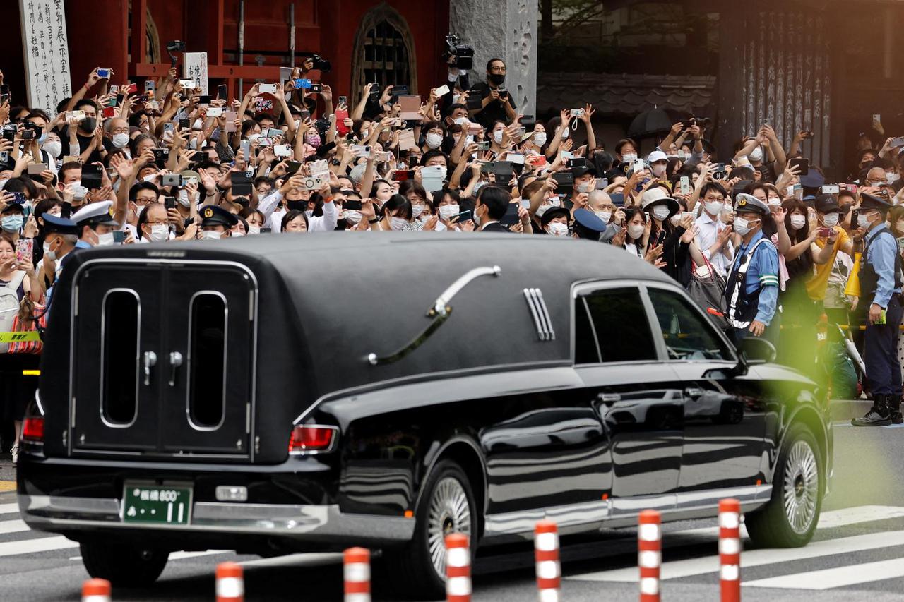 Funeral of late former Japanese Prime Minister Shinzo Abe, in Tokyo