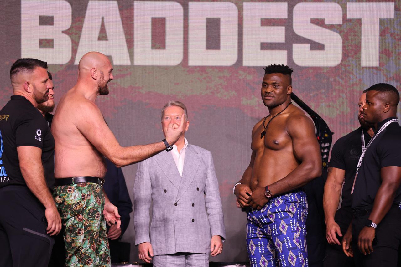 Tyson Fury v Francis Ngannou - Press Conference