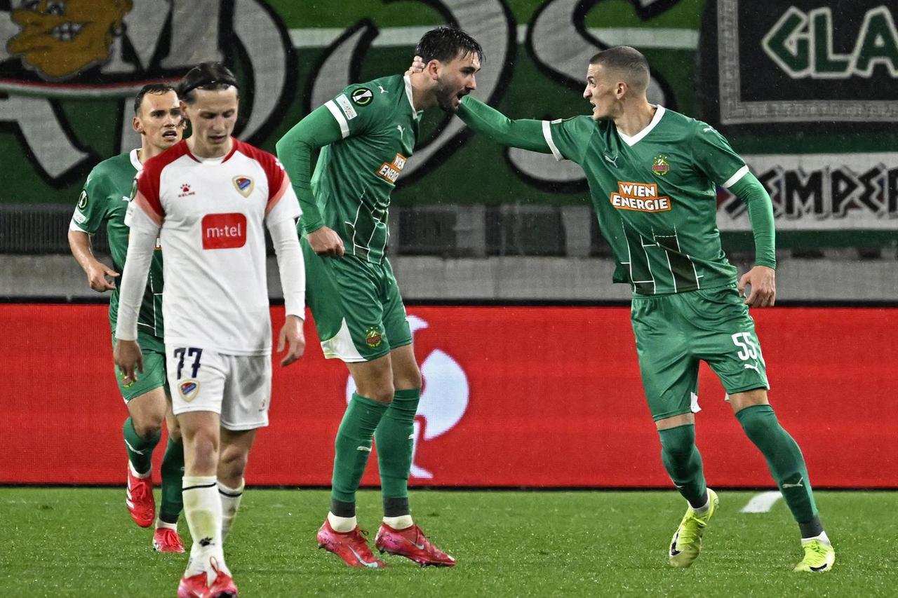 Conference League - Round of 16 - Second Leg - Rapid Vienna v Borac Banja Luka