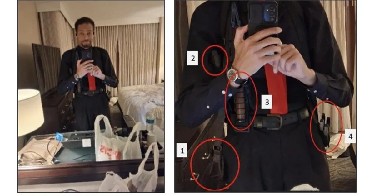 Pozirao pred ogledalom s arsenalom oružja pa krenuo u lov na Trumpa: Objavljene jezive fotografije atentatora