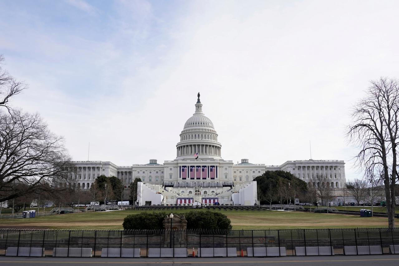 U.S Capitol ahead of U.S. President-elect Joe Biden's inauguration