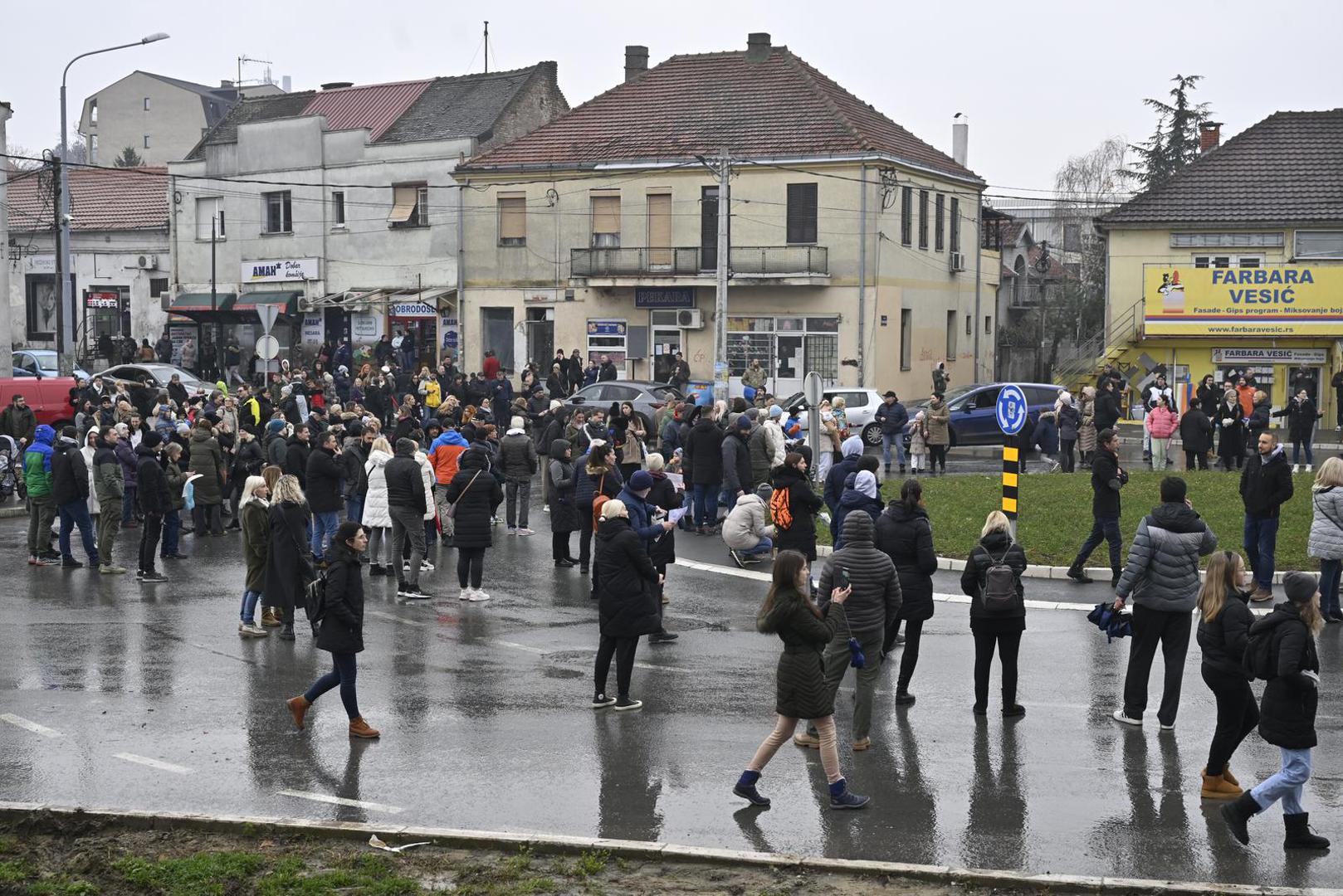 24, January, 2025, Belgrade - At 11:52, a protest was held at Rospi Cuprija in the "Stop, Serbia" campaign - 15 minutes of silence for 15 victims. Photo: M.M./ATAImages24, januar, 2025, Beograd - U 11.52 odrzan je protest kod Rospi Cuprije u akciji "Zastani, Srbijo" - 15 minuta tisine za 15 zrtava. Photo: M.M./ATAImages Photo: M.M./ATAImages/PIXSELL