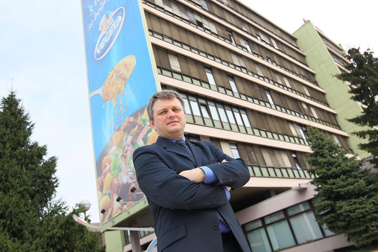 02.05.2013., Koprivnica - Zvonimir Mrsic, predsjednik Uprave prehrambene kompanije Podravka. Photo: Marijan Susenj/PIXSELL