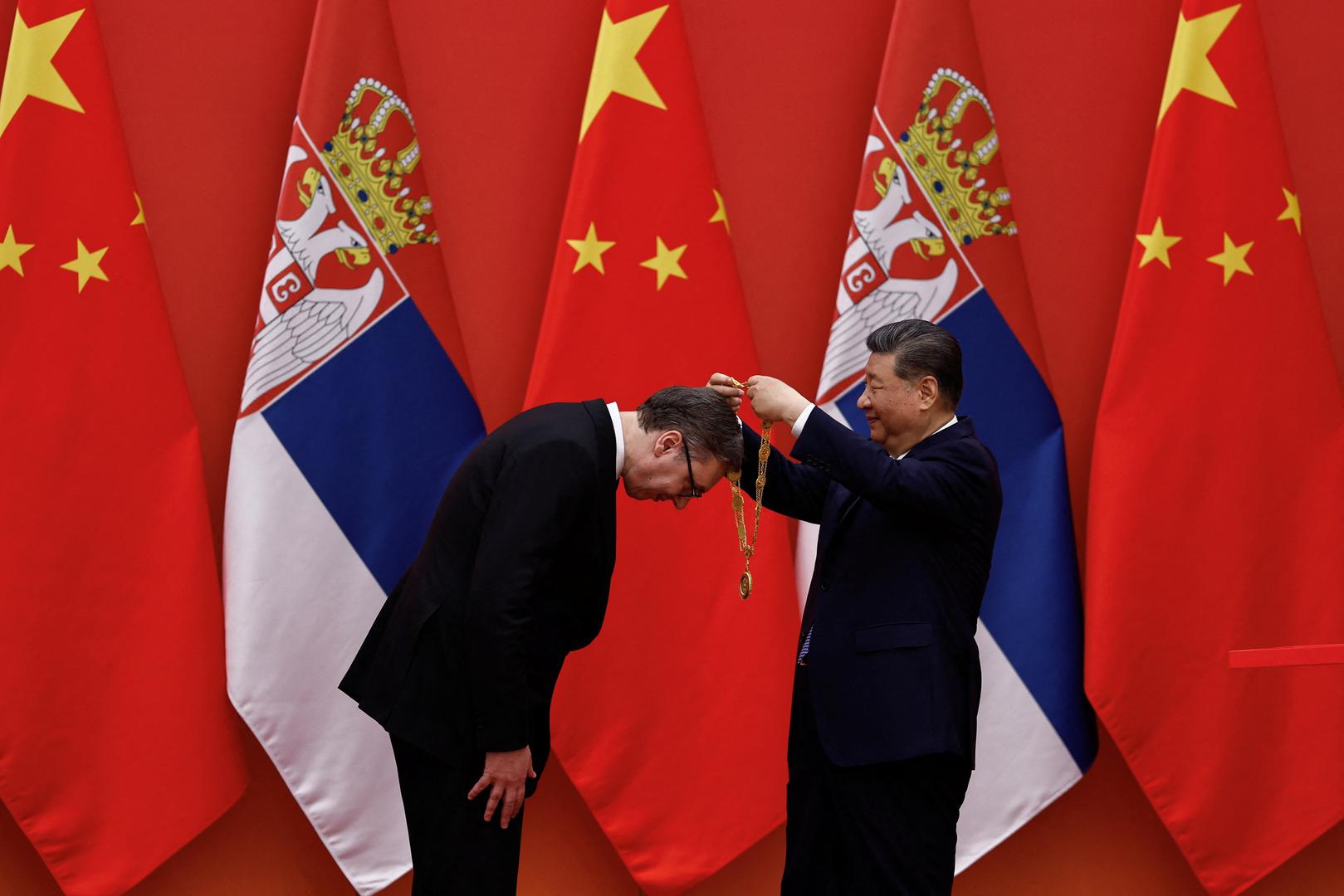 Srbijanski predsjednik ocijenio je da su odnosi između Srbije i Kine "na najvišoj razini u povijesti" te da Srbija uvijek smatra Kinu "svojim najpouzdanijim dobrim prijateljem i visoko cijeni važnu stabilizirajuću ulogu Kine u međunarodnim poslovima".