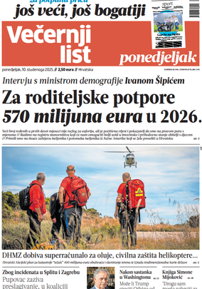 Naslovnica 10.11.2025.