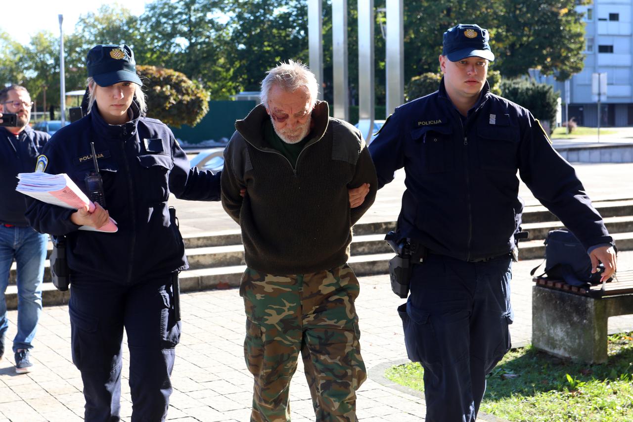 Karlovac: Privođenje osumnjičenog za ubojstvo na Lemić Brdu 