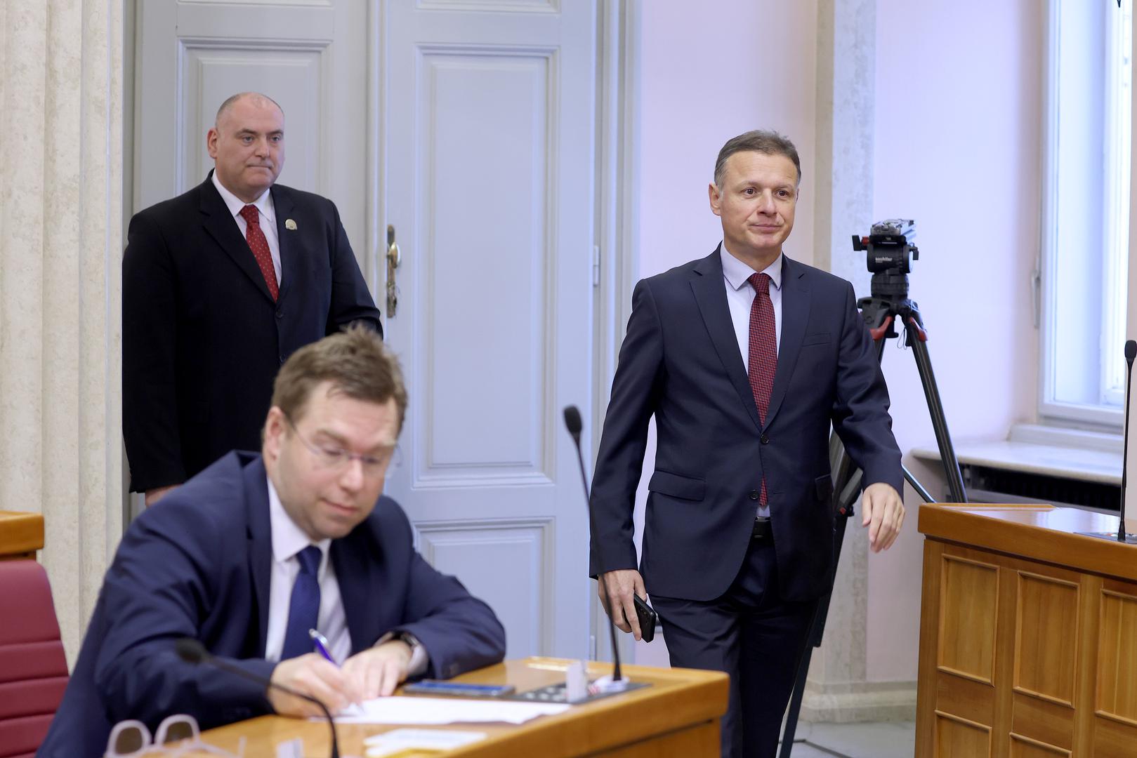 07.02.2024., Zagreb - Sabor 21. sjednicu nastavlja glasovanjem o raspravljenim tockama dnevnog reda medju kojima je najvecu pozornost izazvao prijedlog za imenovanje Ivana Turuduca Glavnim drzavnim odvjetnikom. Photo: Patrik Macek/PIXSELL