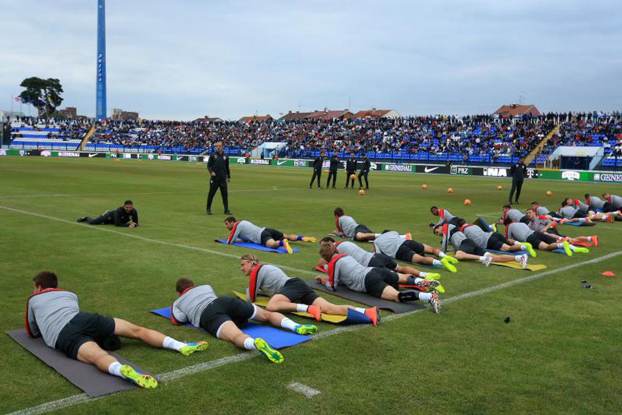 hrvatska nogometna reprezentacija, trening