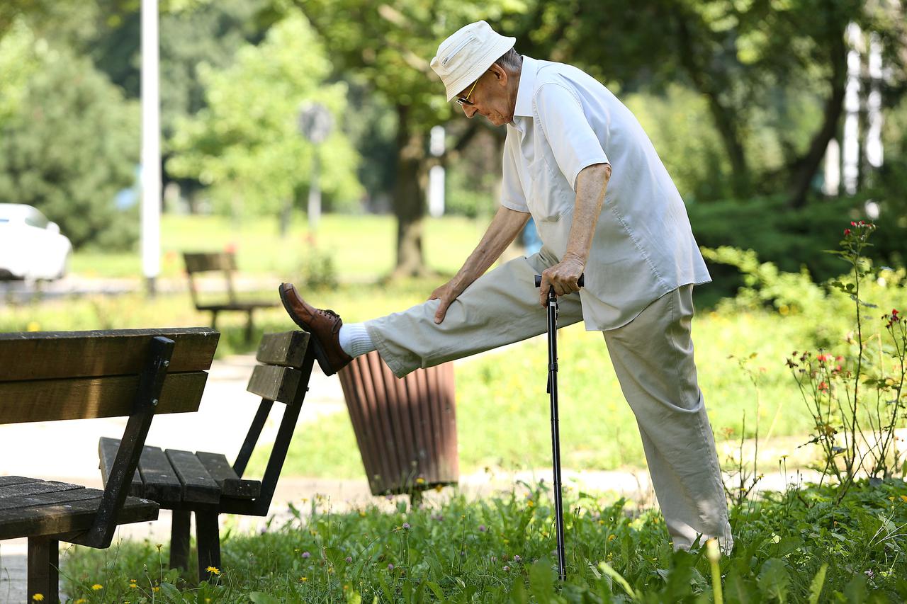 08.08.2014., Zagreb - Na terasi Doma za starije i nemocne osobe Maksimir odrzano je prostenje Sv. Dominika.  Photo: Anto Magzan/PIXSELL