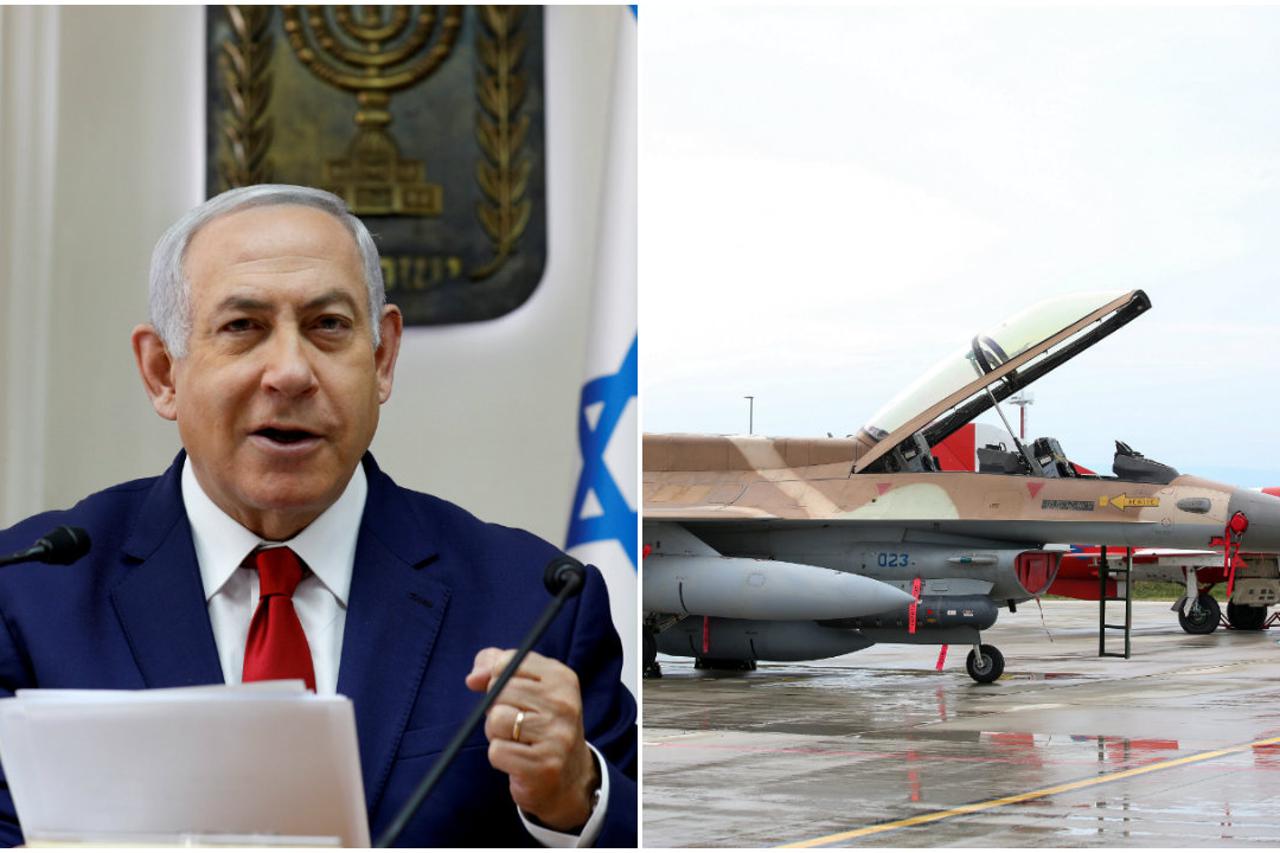 Netanyahu i F-16 Barak