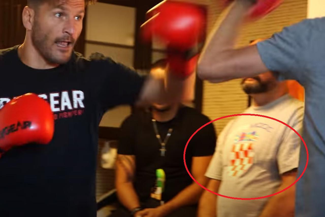 Stipe Miočić na treningu