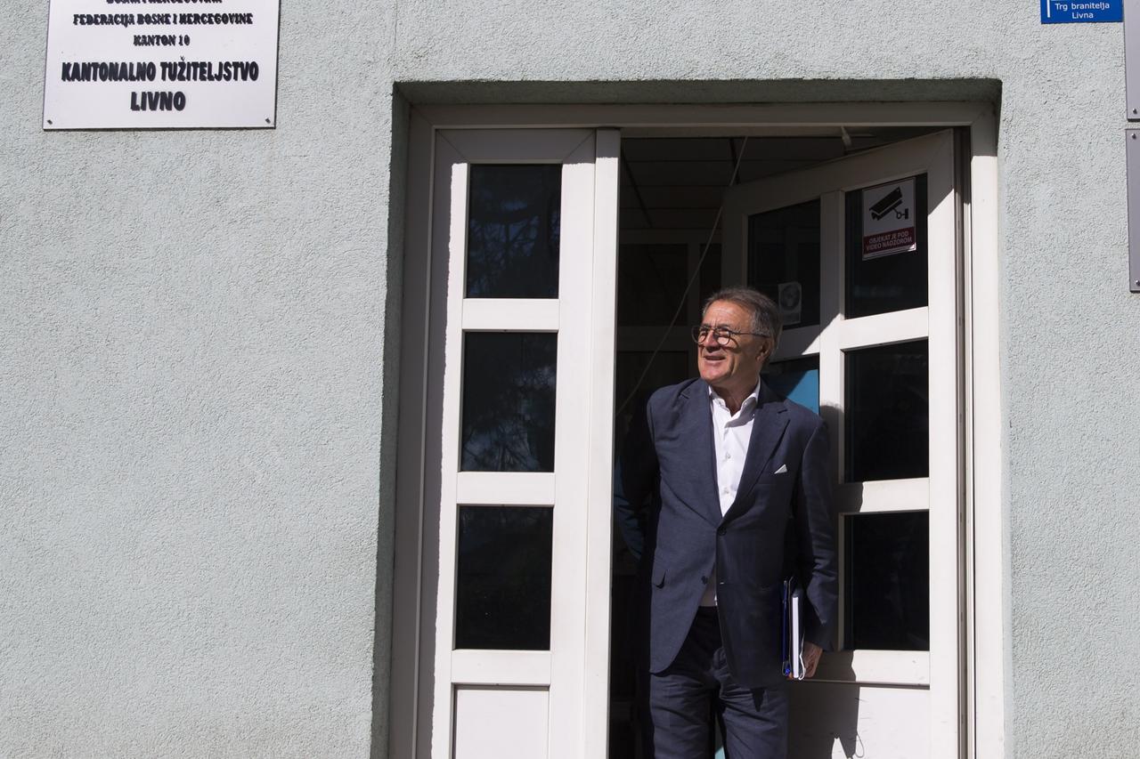 Livno: Zdravko Mamić nakon pet sati ispitivanja napustio zgradu Tužiteljstva