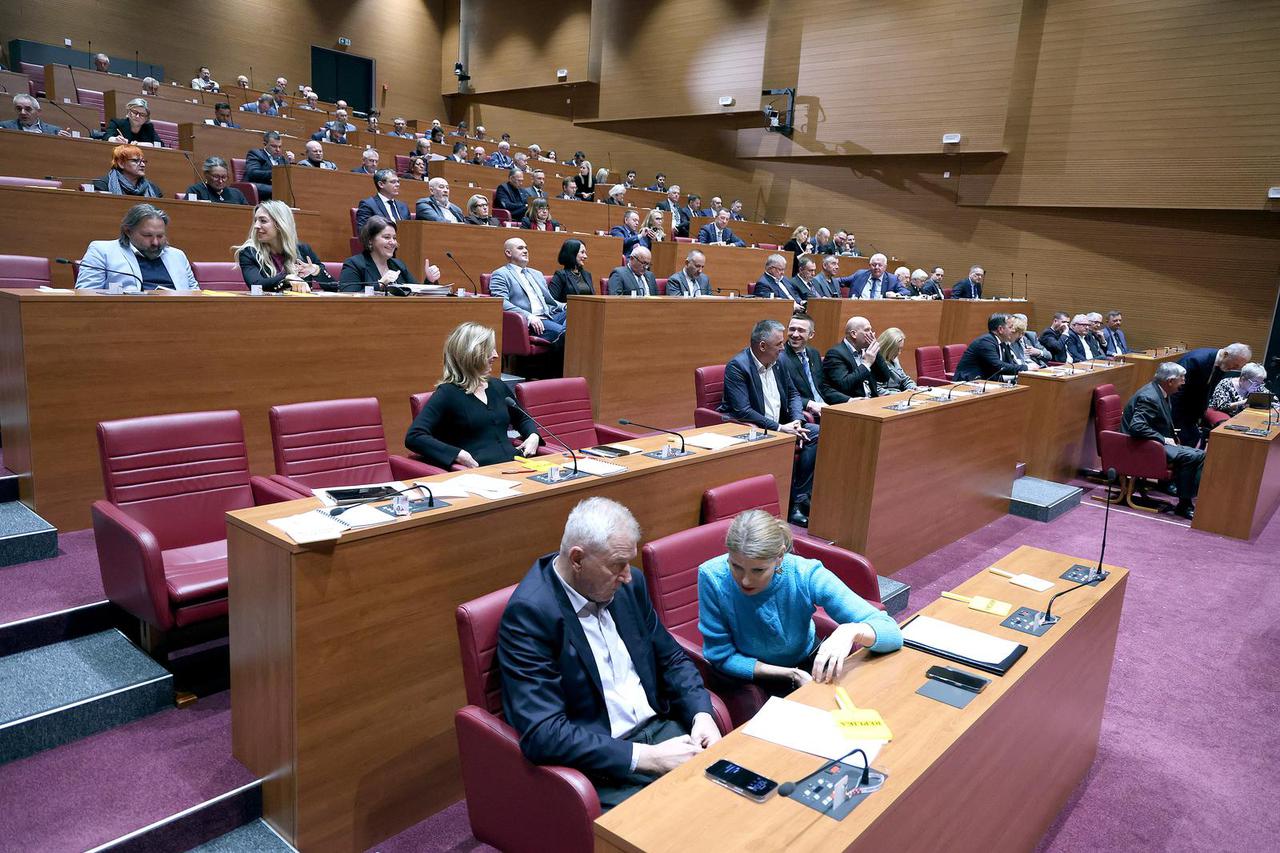 Zagreb: Završena 9. sjednica Sabora, nova počinje nakon Uskrsa