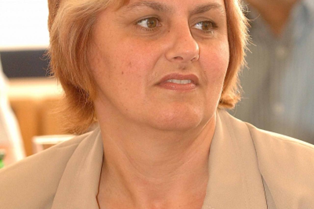 'VARAZDIN/MEDJIMURJE- 26.10.09., Cakovec, Hrvatska- Visnja Ivacic, nacelnica opcine Pribislavec. Photo: Vjeran Zganec-Rogulja/VLM'
