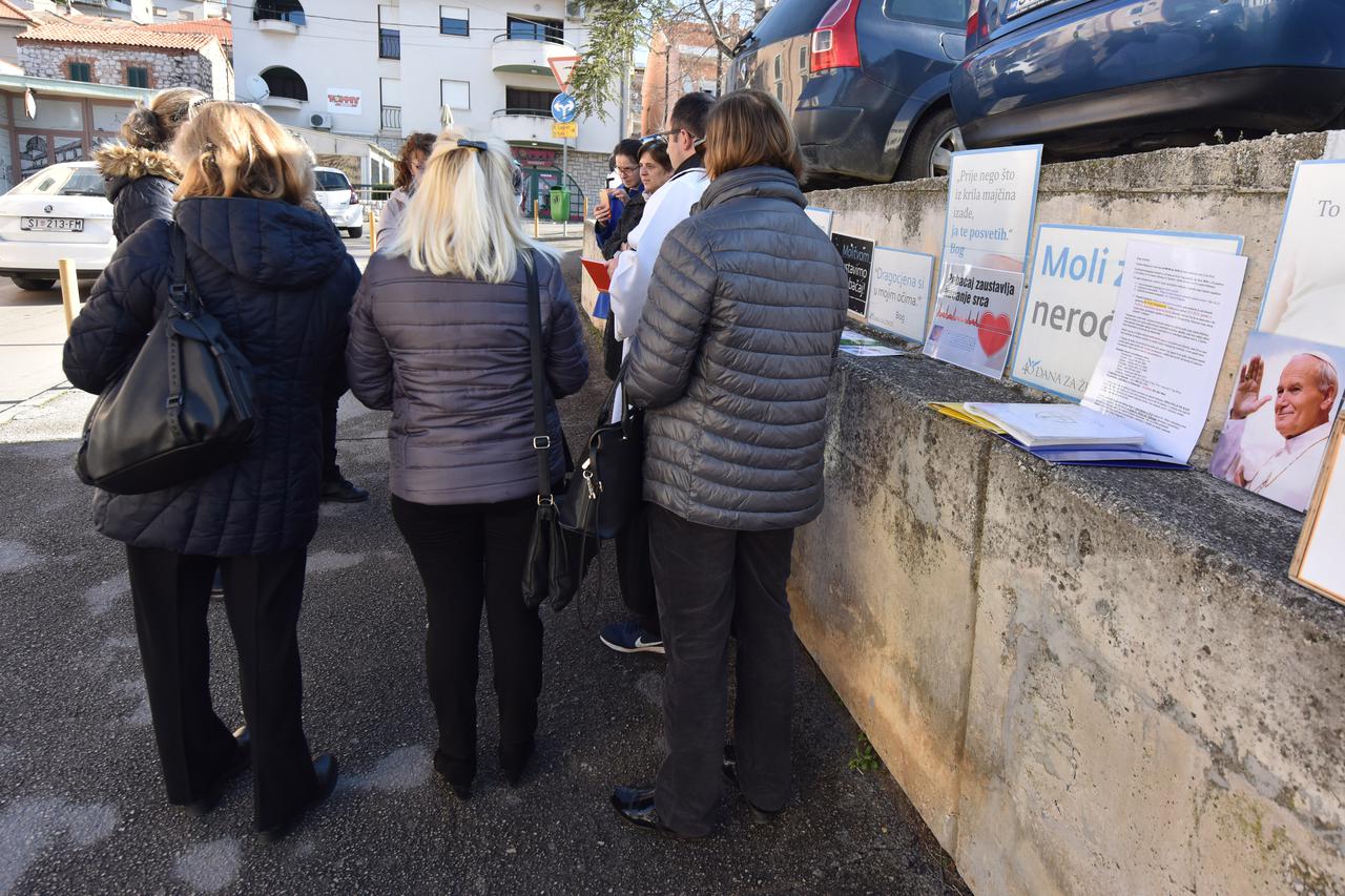 Šibenik: Krenula korizmena kampanja inicijative 40 dana za život