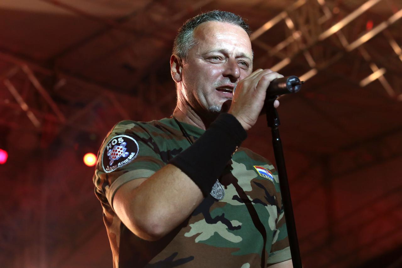 05.08.2015., Knin - Koncert Marka Perkovica Thompsona povodom svecanog obiljezavanja Dana pobjede i domovinske zahvalnosti, Dana hrvatskih branitelja te 20. obljetnice vojno-redarstvene akcije Oluja.  