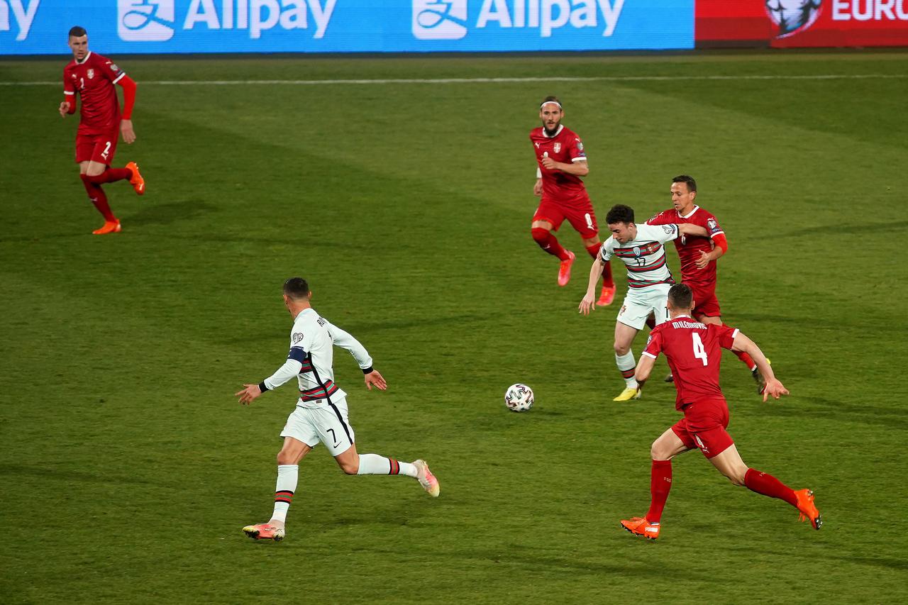 The match of the second round of Group A qualification for the 2022 World Cup between the football national teams of Serbia and Portugal was played at the Rajko Mitic Stadium.Utakmica drugog kola grupe A kvalifikacija za Svetsko prvenstvo 2022. godine i