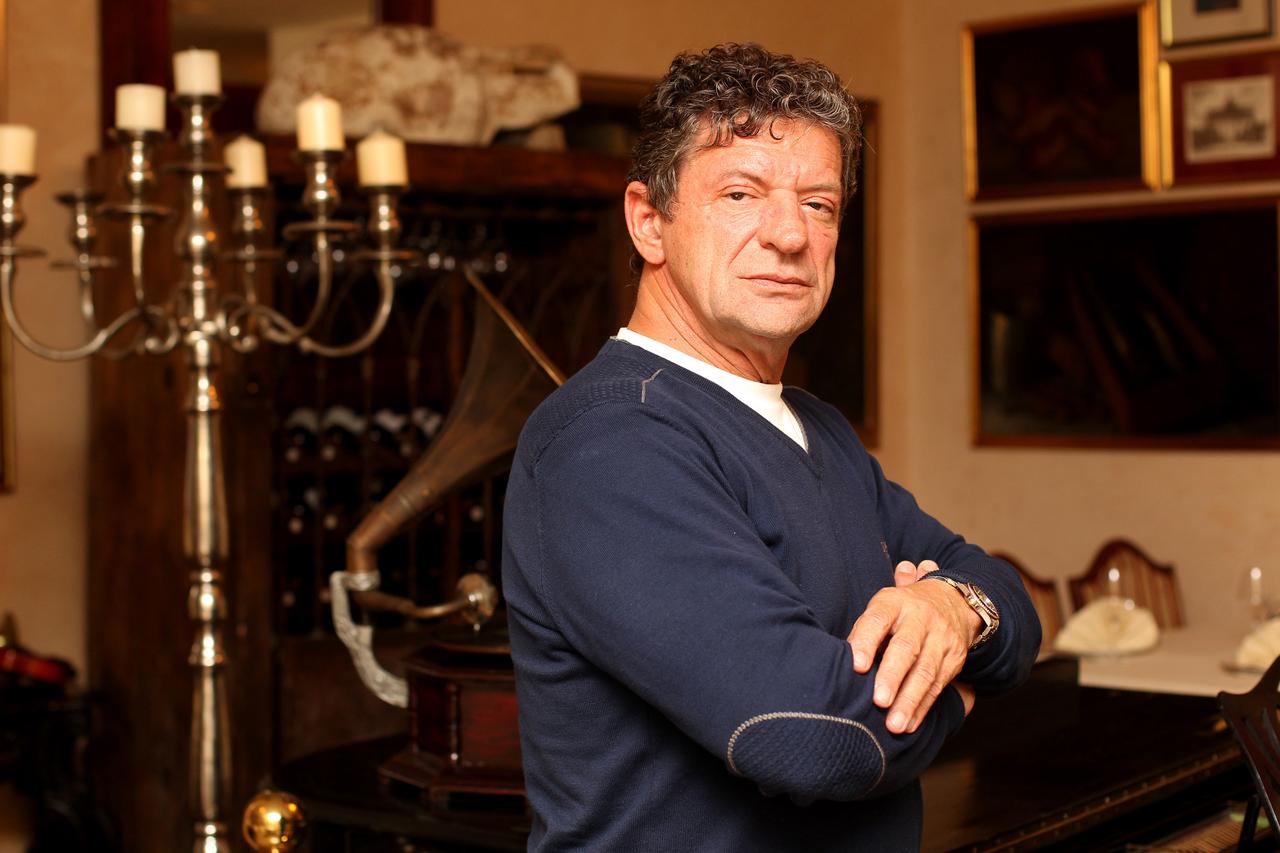 08.11..2013. Biograd-Zeljko Dilber, prijatelj i poslovni suradnik generala Ante Gotovine. Photo: Boris Scitar/Vecernji list