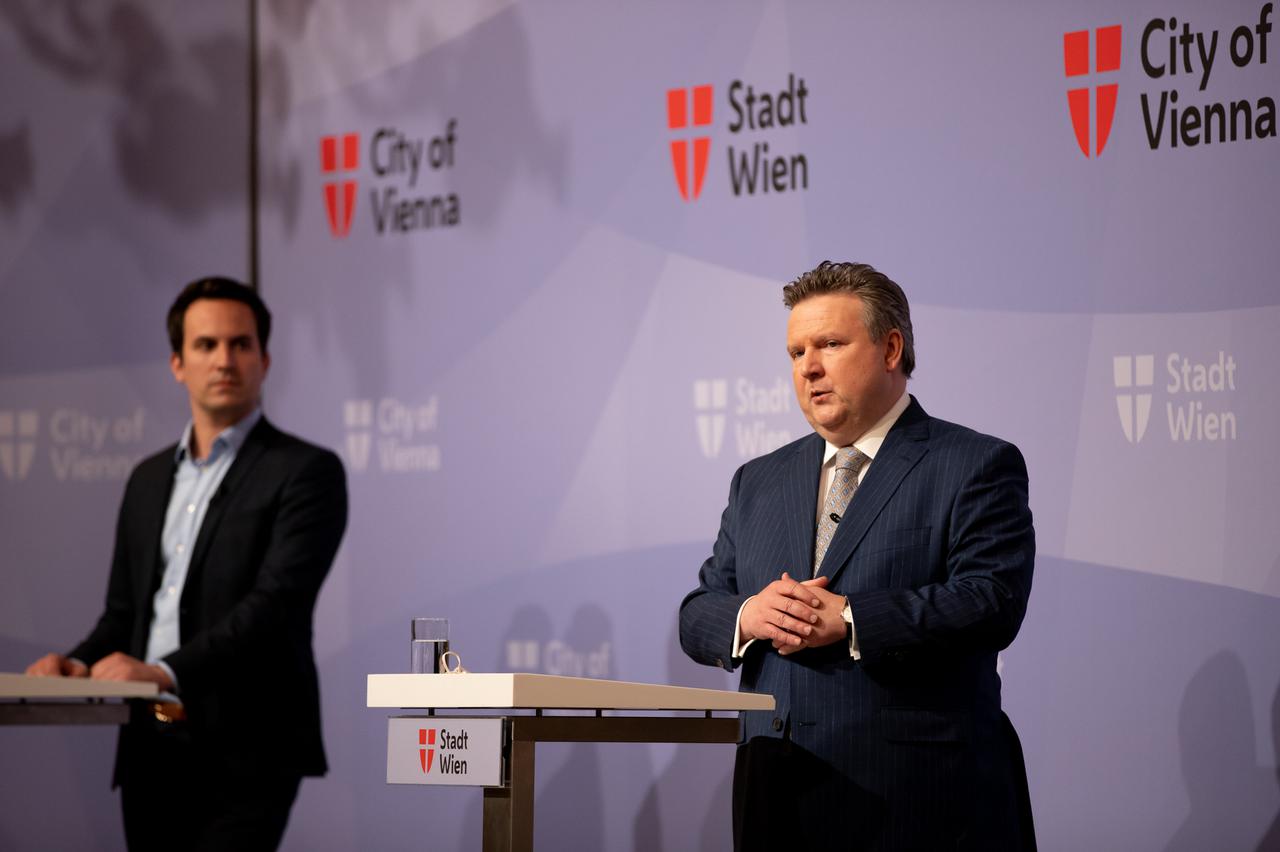 Gradonačelnik Ludwig sa zamjenikom Wiederkehrom