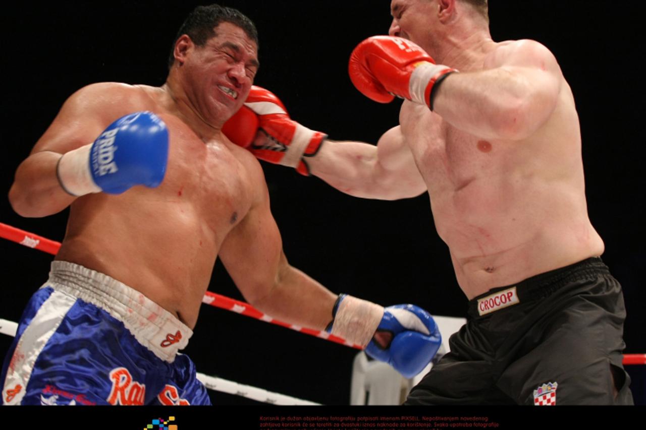 '10.03.2012., Arena Zagreb, Zagreb - Borilacki spektakl Cro Cop Final Fight. Mirko Filipovic vs Ray Sefo. Photo: Marko Prpic/PIXSELL'