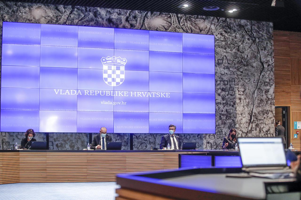 Na sjednici Vlade podnesene informacije o aktualnom stanju vezanom za koronavirus te uz potres