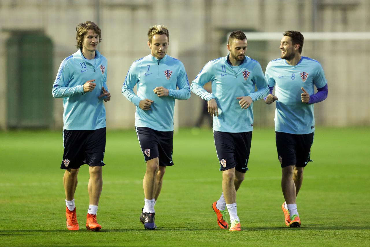 Tin Jedvaj, Ivan Rakitić, Marcelo Brozović, Mateo Kovačić
