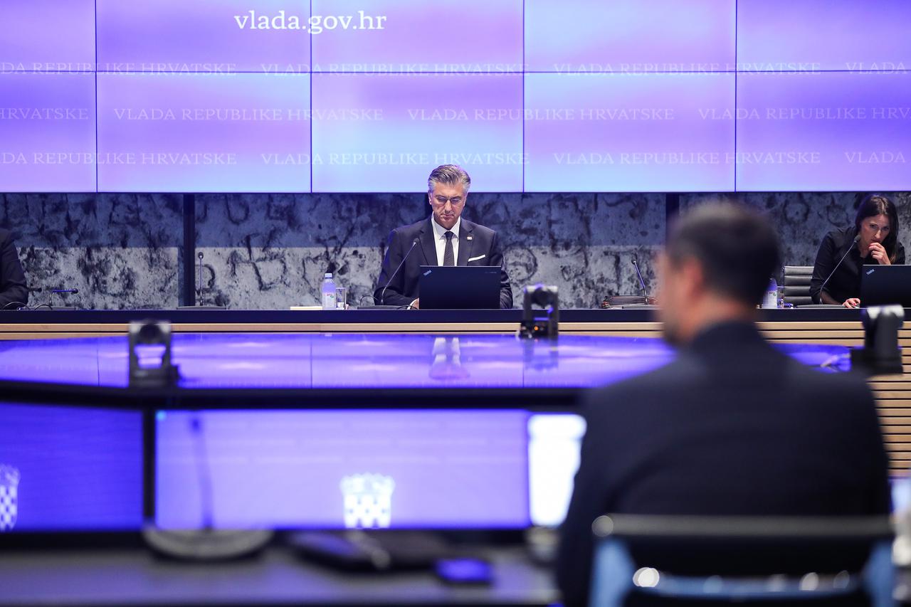 Zagreb: Sjednica Vlade RH