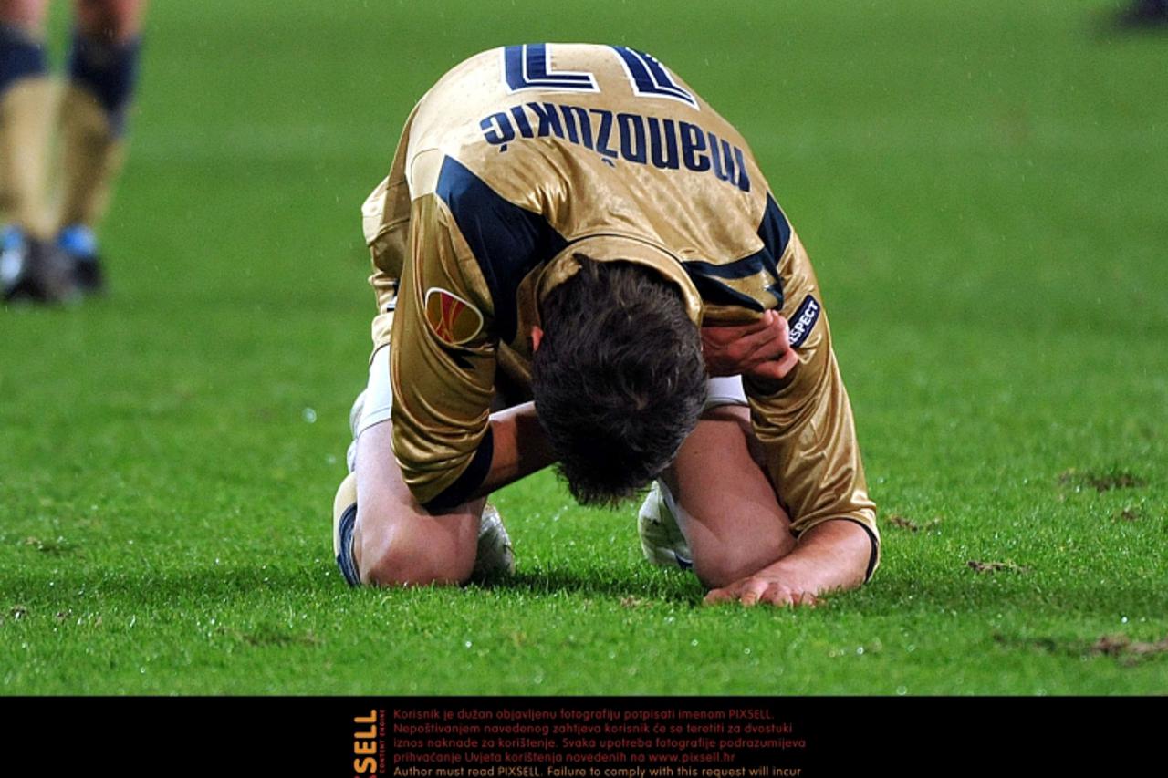 '02.12.2009., Bruxelles, Belgija - Constant Vanden Stock Stadium, odigrana je nogometna utakmica 5. kola, skupine A Europske lige izmedju domacina belgijskog kluba Anderlechta i gostiju iz Zagreba Din