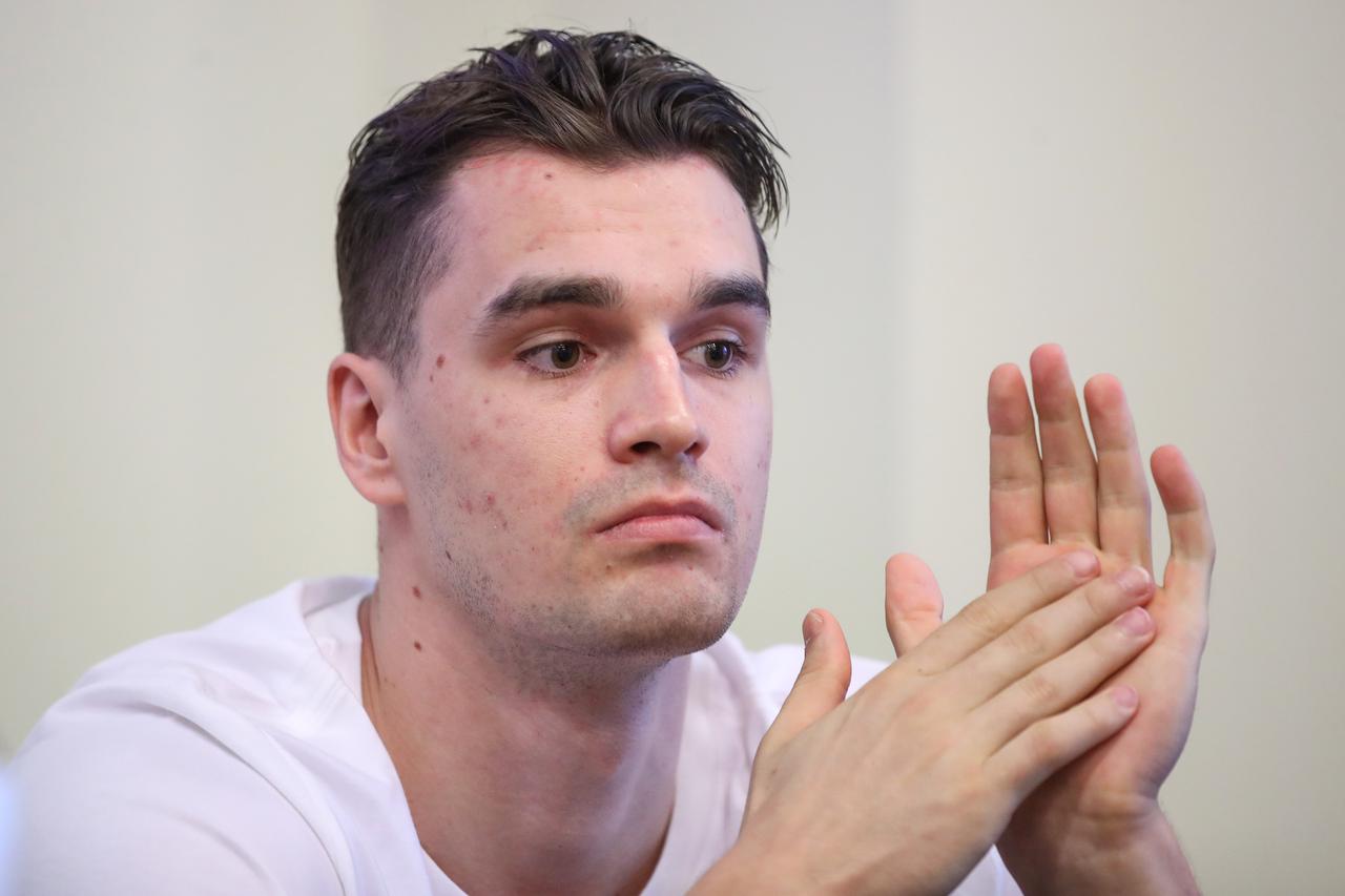 Zagreb: Konferencija za medije hrvatske košarkaške reprezentacije