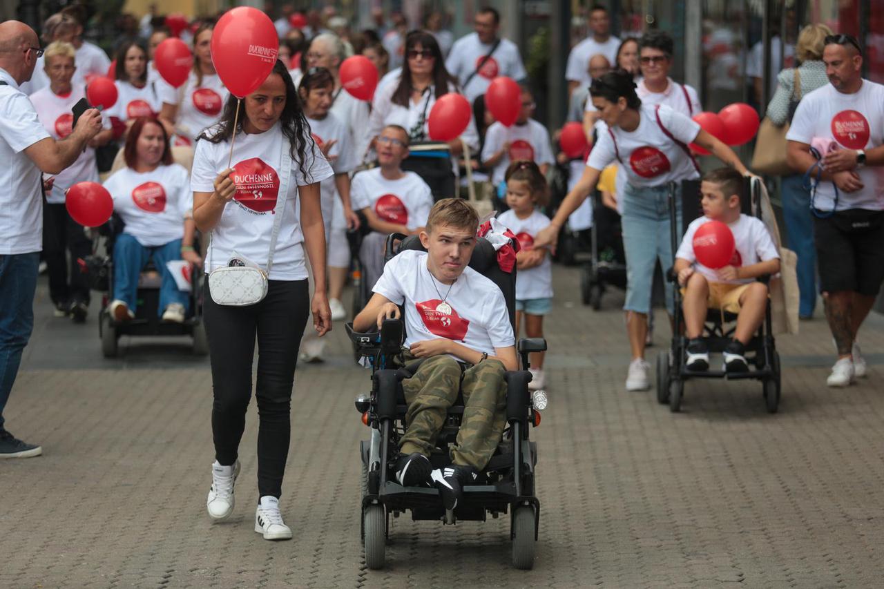 Zageb:  Obilježen Svjetski dan svjesnosti o Duchenne mišićnoj distrofiji
