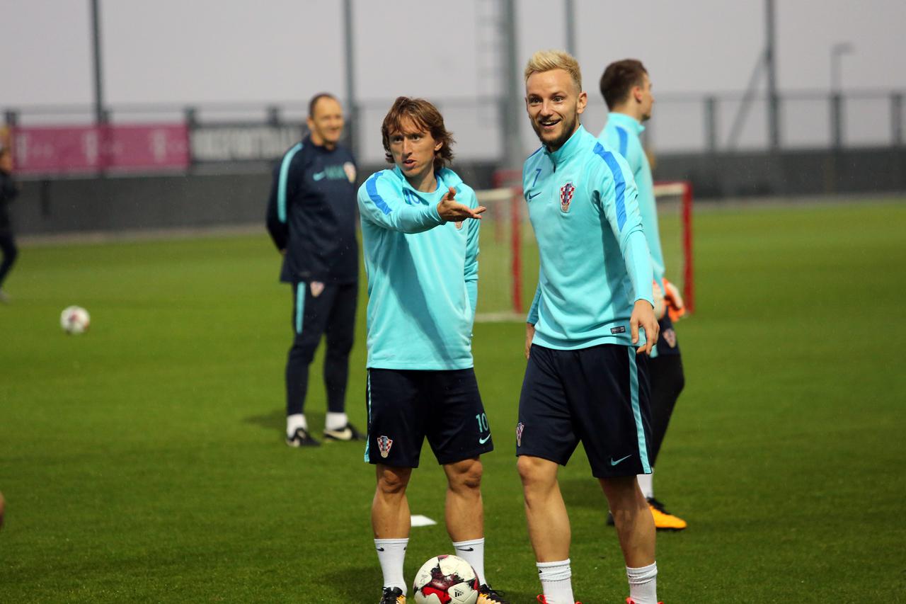 Hrvatska nogometna reprezentacija, trening