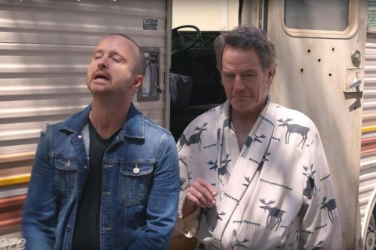 Bryan Cranston i Aaron Paul