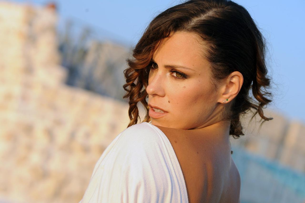 SPECIJAL EKRAN 12.08.2014., Sibenik - Pjevacica Natali Dizdar.  Photo: Hrvoje Jelavic/PIXSELL