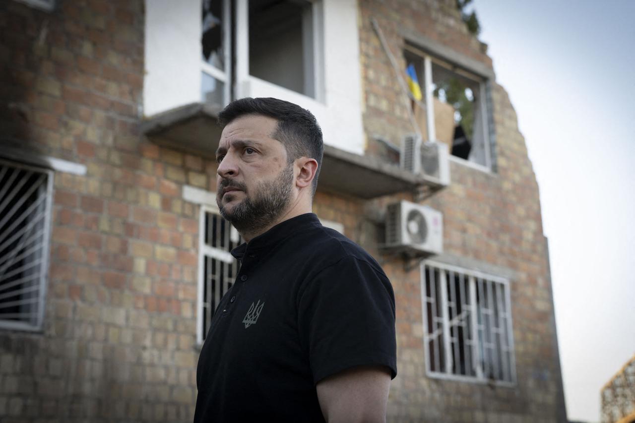 Zelenski odao počast žrtvama ruskog napada u Kijevu