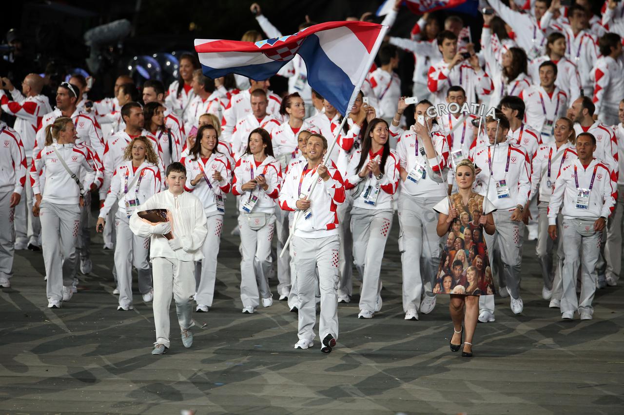 27.07.2012.,  Engleska, London - Ljetne Olimpijske igre London 2012. Svecano otvorenje. Venio Losert. Photo: Sanjin Strukic/PIXSELL