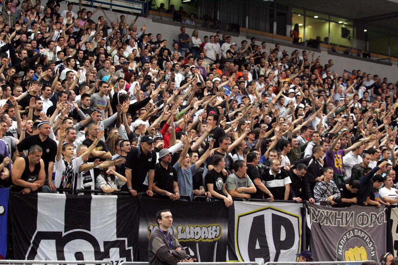 Beograd: NLB Liga, polufinale, Partizan - Crvena Zvezda