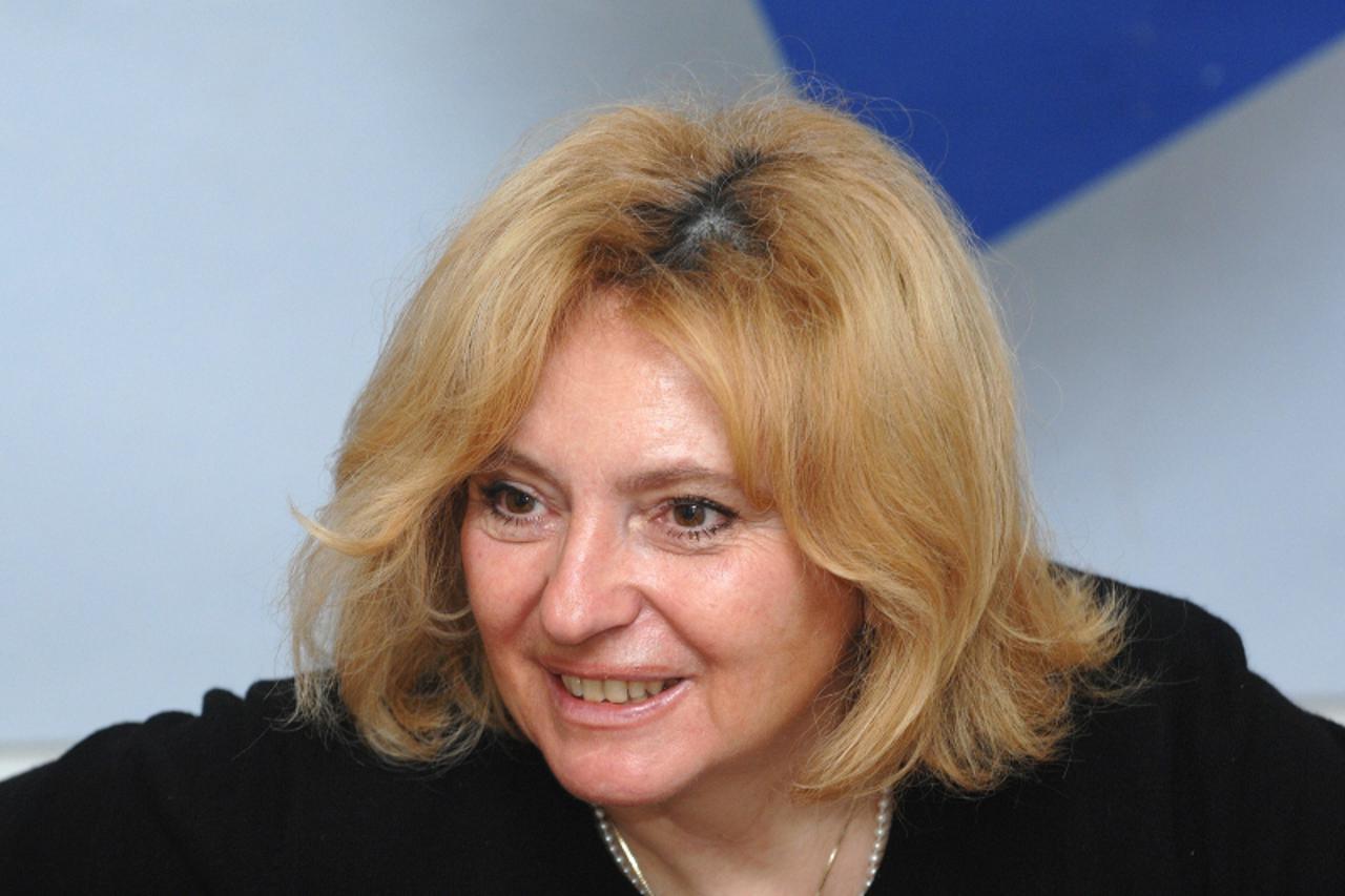 'zagreb Zagreb, ilica ,21.01.2009. presica HNS-a - Holding prva zrtva Bandicevih predizbornih apetita alenka kosisa cicin sain,  Photo: Patrik Macek/Vecernji list'