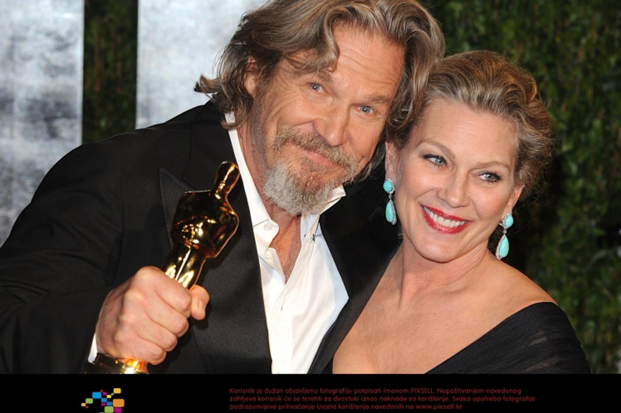 'Jeff Bridges arriving at the Vanity Fair Oscar Viewing Party 2010, at the Sunset Tower, Los Angeles Photo: Press Association/Pixsell'