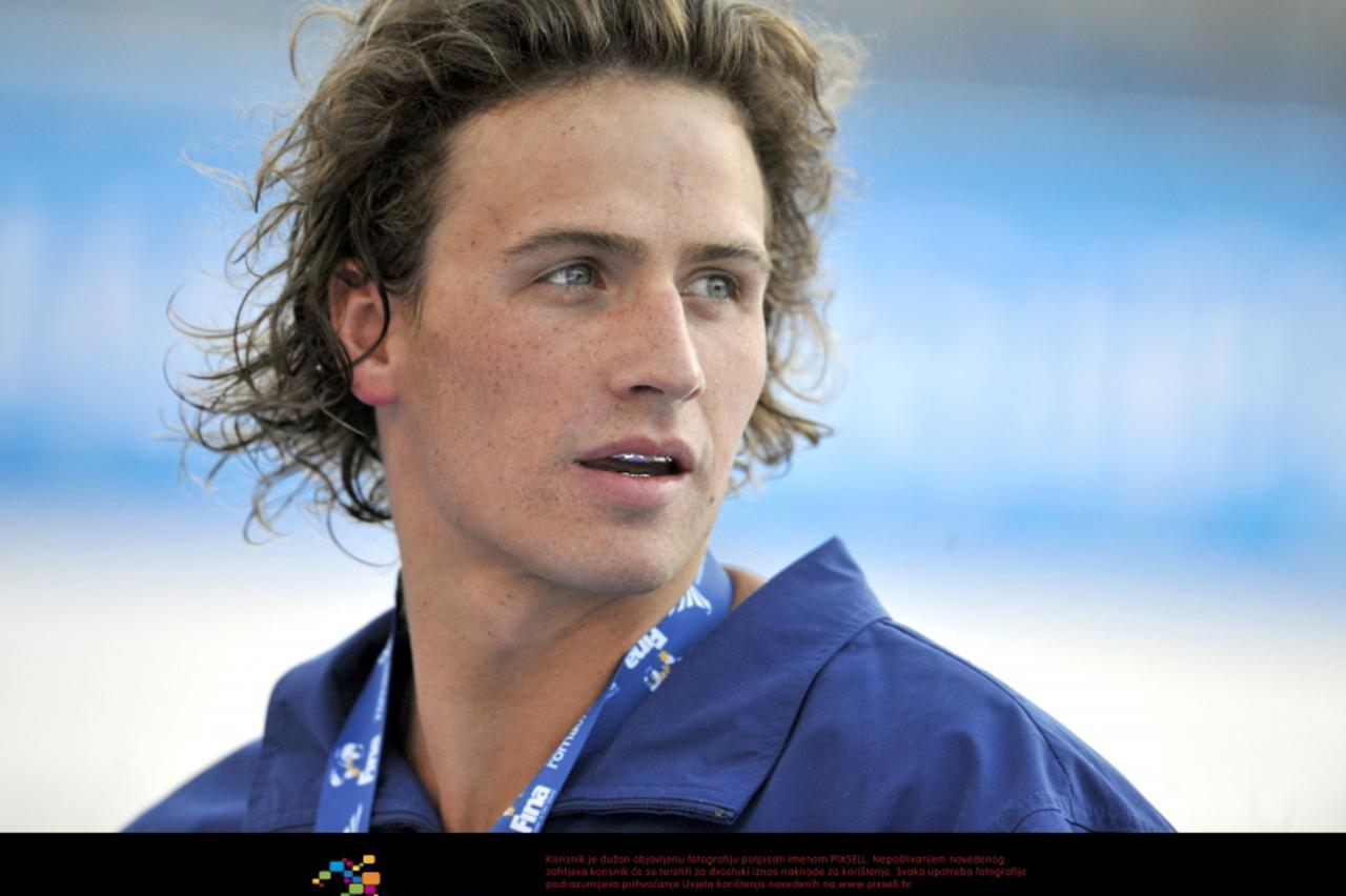 'USA's Ryan Lochte wins the 200m Medley at the FINA Swimming World Championships in Rome, Italy, 30 July 2009. Steffen establishe a new world record. Photo: Bernd Thissen/DPA/PIXSELL'